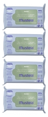 Mustela Lingettes Nettoyantes à l'Avocat Lot de 4 x 60 Lingettes