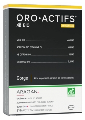 Aragan Synactifs OroActifs Bio 24 Pastilles
