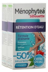 Ménophytea Silhouette Rétention d'Eau Lot de 2 x 30 Comprimés