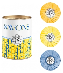 Roger & Gallet Assortimento 3 Saponi 100 g - Legno D'arancio, Legno di Cedro, Legno di Sandalo