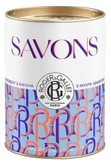 Roger &amp; Gallet 3er-Set Seifen 100 g - Feigenblüte, Osmanthusblüte, Lavendel