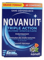 Sanofi Novanuit Triple Action 60 Comprimés
