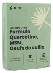 H.D.N.C Quercétine MSM Oeufs de Caille 30 Gélules