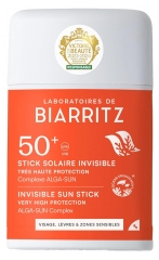 Laboratoires de Biarritz Stick Solaire Invisible SPF50+ Bio 10 g