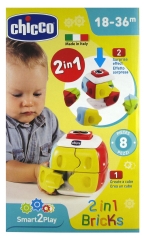 Chicco Smart2Play 2in1 Bricks 18-36 Miesięcy