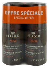 Men Déodorant Protection 24H Lot de 2 x 50 ml
