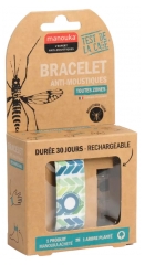 Manouka Bracelet Anti-Moustiques + Recharge 6 ml