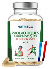 Nutri&Co Probiotici e Prebiotici 60 Capsule