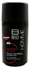 BcomBIO Maschio Deodorante per Pelli Sensibili 50 ml