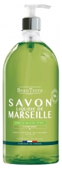 BeauTerra Flüssigseife aus Marseille Minze Zitrone 1 L