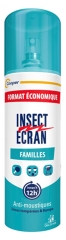 Insect Ecran Anti-Moustiques Spray Répulsif Peau Familles 200 ml