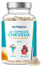 Nutri&Co O Complexo Capilar 60 C&aacute;psulas