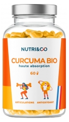 Nutri&amp;Co Curcuma Organica 60 Capsule