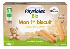 Physiolac Organic My 1st Biscuit da 10 Mesi 24 Biscotti