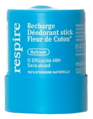 Respire Déodorant Stick Fleur de Coton Recharge Bio 50 g