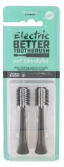 Better Toothbrush Elektryczna Szczoteczka do Zębów V++ Max 2 Wymienne Główki - Kolor : Czarny