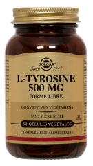 Solgar L-Tyrosin 500 mg 50 Pflanzliche Kapseln