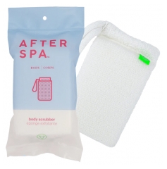Afterspa Esponja Exfoliante Corporal de Algod&oacute;n Texturizado