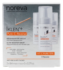 Noreva Iklen+ [Pure-C-Reverse] Sérum Booster d\'Éclat Lot de 3 x 8 ml