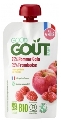 Good Goût Pomme Gala Framboise dès 4 Mois Bio 120 g
