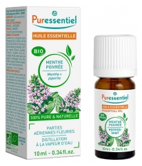 Puressentiel Olejek Eteryczny z Mięty Pieprzowej Organiczny 10 ml