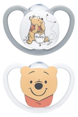 Chupetas NUK Space Disney Baby 2 de Silicone 0-6 Meses