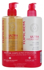 Topicrem Ultra-Hydrating Shower Oil 500 ml + Body Lotion 500 ml