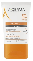 A-DERMA Protect Pocket Fluide Invisible Très Haute Protection 30 ml