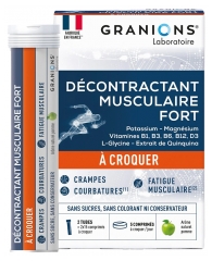 Granions Décontractant Musculaire Fort à Croquer 30 Comprimés