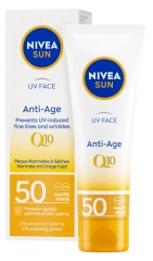 Nivea Sun UV Face Anti-Âge Q10 SPF50 50 ml