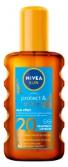 Nivea Sun Protect &amp; Bronze Huile Sèche SPF20 200 ml