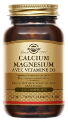Solgar Calciu Magneziu Vitamina D 150 Comprimate