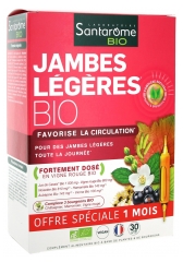 Santarome Light Legs 30 Organic Phials Special Offer