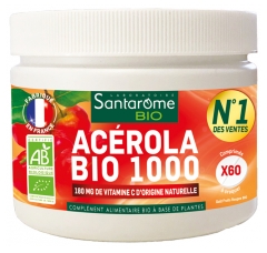 Santarome Biologische Acerola 1000 60 Tabletten
