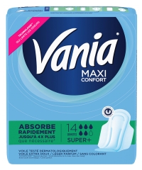 Vania Maxi Comfort Super+ 14 Napkins