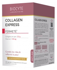 Biocyte Collagen Express Anti-Aging Wygładzone Zmarszczki 180 Kapsułek