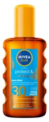Sun Protect & Bronze Huile Sèche Solaire SPF30 200 ml