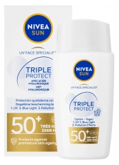 Nivea Sun UV Face Specialist Triple Protect Solaire SPF50+ 40 ml
