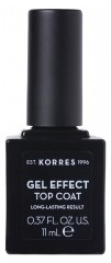 Korres Top Coat Effetto Gel 11 ml