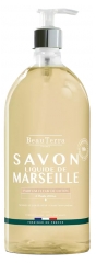 BeauTerra Savon Liquide de Marseille Fleur de Coton 1 L
