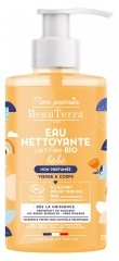BeauTerra Agua Limpiadora Ecológica sin Perfume Para Bebés 750 ml