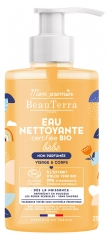 BeauTerra Eau Nettoyante Bébé Sans Parfum Bio 750 ml