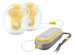 Medela Bomba de Leche El&eacute;ctrica Manos Libres Doble Freestyle 21mm / 24mm