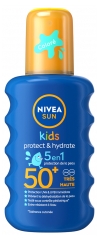 Nivea Sun Protect &amp; Hydrate Kids Spray Solaire Coloré SPF50+ 200 ml