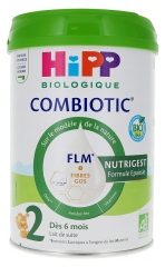 HiPP Combiotic 2 Mleko Następne Zagęszczone Formuła od 6 Miesiąca Organiczna 800 g