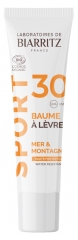 Laboratoires de Biarritz Sportowy Balsam do ust SPF30 Organic 15 ml