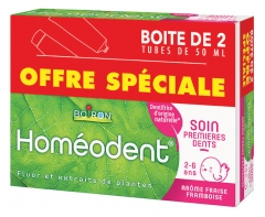 Boiron Homéodent Soin Premières Dents 2-6 ans Set of 2 x 50 ml