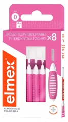 Elmex 8 Mellantandborstar