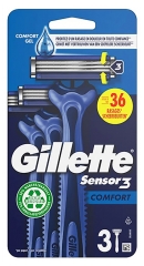 Gillette Sensor3 Comfort 3 Razors