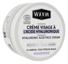 Waam Crème Visage à l'Acide Hyaluronique Bio 75 ml